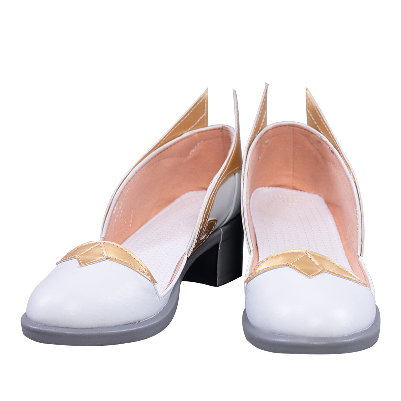 Uwowo Game Genshin Impact Cosplay Ganyu Plenilune Gaze Cosplay Shoes - Uwowo Cosplay