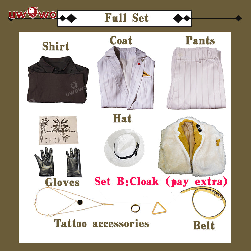 Uwowo NIJISANJI Cosplay Vtuber Luca Kaneshiro Cosplay Luca Costume - Uwowo Cosplay