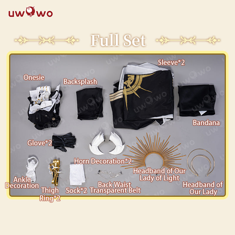 [Last Batch]【In Stock】Uwowo Game Azur Lane HMS Implacable Nun Sexy Dress Cosplay Cosutme