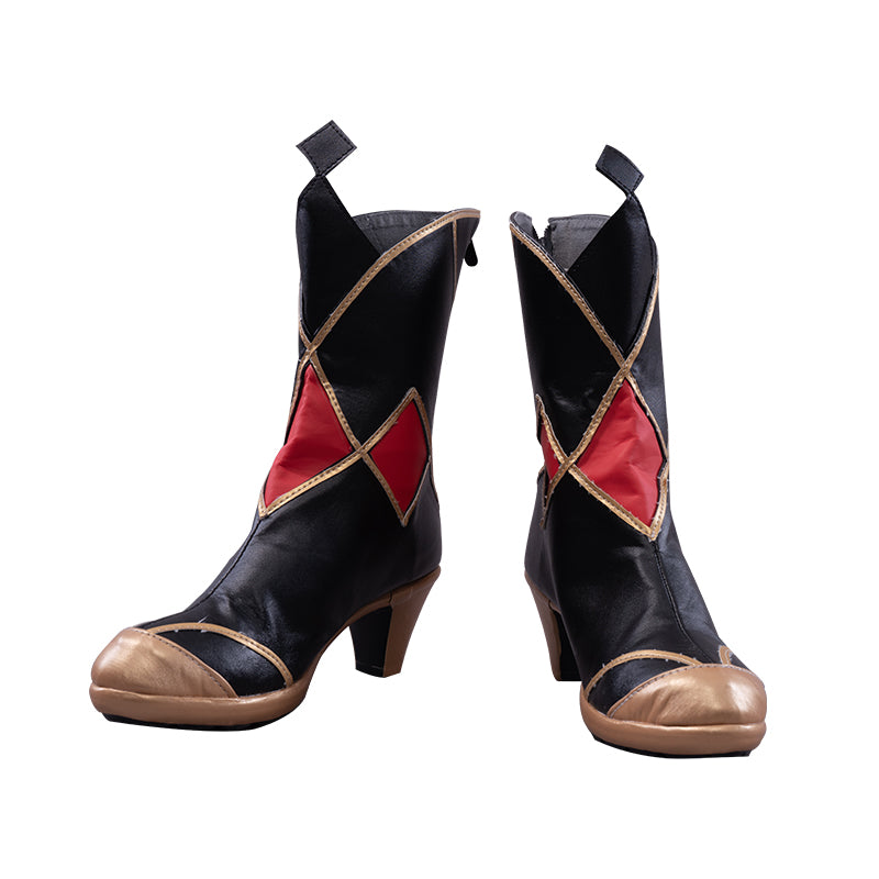 Uwowo Game Genshin Impact Cosplay Rosaria Thorny Benevolence Cosplay Shoes - Uwowo Cosplay