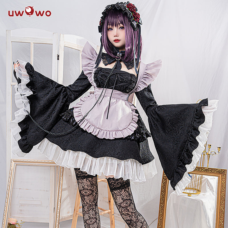 INSTOCK S-3XL Uwowo Anime Shizuku-Tan Marin Kitagawa 2-in-1 Maid&Linge – Uwowo Cosplay