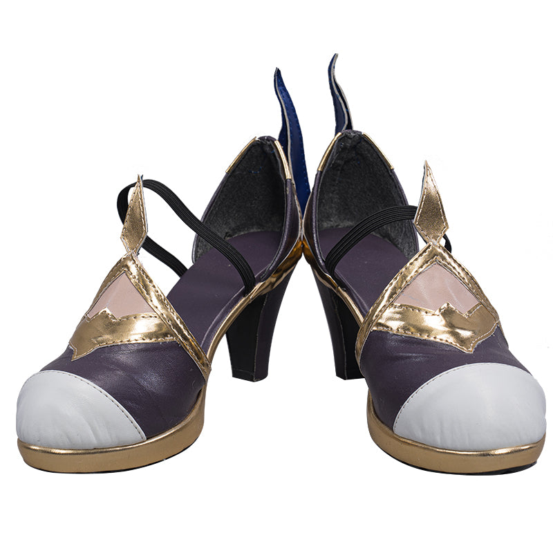 Uwowo Genshin Impact Yelan Liyue Hydro Female Cosplay Costume Shoes - Uwowo Cosplay