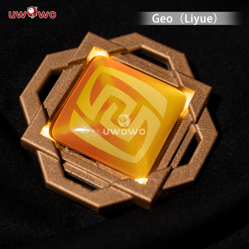 Uwowo Game Genshin Impact Visions Mondstadt/Liyue/Inazuma/Sumeru "Eye of God" Led Cosplay Props - Uwowo Cosplay
