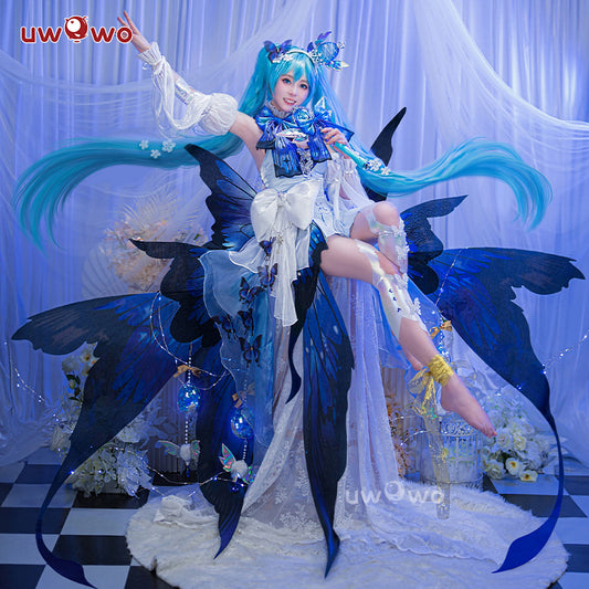 【In Stock】Uwowo V Singer Dreamland Butterfly Dress Cosplay Costume