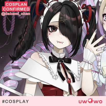 Uwowo Needy Streamer Overload Ame-Chan Magical Girl Fanart Cosplay Costume