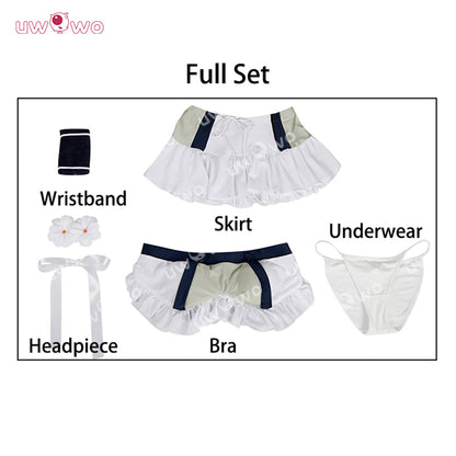 Uwowo Collab Series: Final Fantasy 7 Rebirth FF7 Tifa Aerith Swimsuit Cosplay Costume