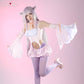 Uwowo Collab Series: The Magical Girll & Evill Lieutenant  komarii chikaa Cosplay Costume