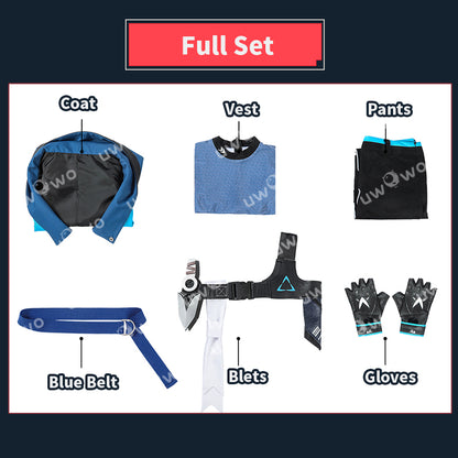 Uwowo Collab Series:Game Valorant Jett Cosplay Costume