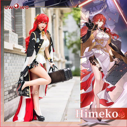 INSTOCK S-3XL Uwowo Honkai Star Rail Himeko Starward Explorer HSR Dress Cosplay Costume