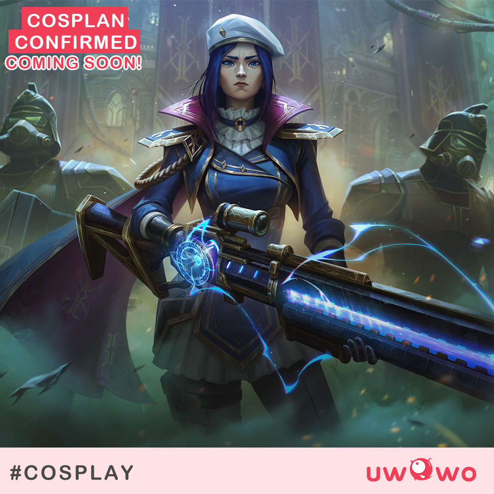 Uwowo Deposit Poll - Confirmed League of Legends Caitlyn Arcane Commander Cosplay Costume