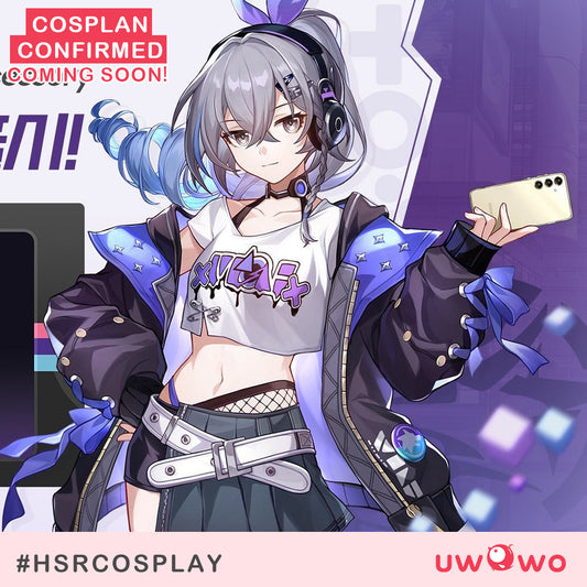【Confirmed】Uwowo Honkai Star Rail Collab Fanart Silver Wolf Casual Outfit Cosplay Costume