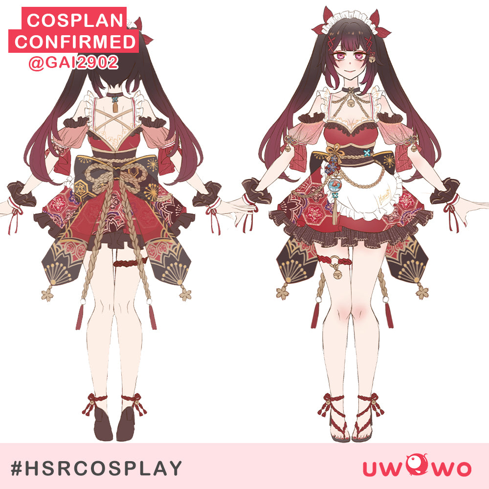 【Pre-sale】Uwowo Game Honkai Star Rail Sparkle Maid Cosplay Costume