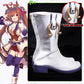 Uwowo Umamusume: Pretty Derby Daiwa Scarlet Starting Future Stage Outfit Cosplay Shoes Boots
