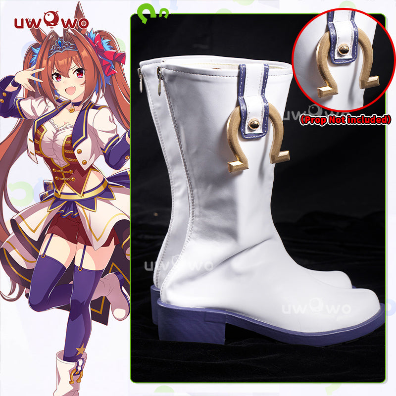 Uwowo Umamusume: Pretty Derby Daiwa Scarlet Starting Future Stage Outfit Cosplay Shoes Boots