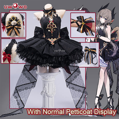 JUL PRESALE Uwowo Genshin Impact Sandrone Ballet Fanart Black Swan Cosplay Costume