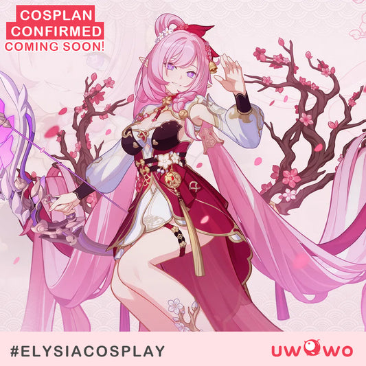 Uwowo Deposit Poll - Honkai Impact 3: Elysia Peachy Spring Herrscher of Human Ego Cosplay Costume