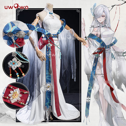 【Clearance Sale】[Last Batch] INSTOCK Uwowo Genshin Impact Fanart Shenhe 'Frostbound Divinity' Cosplay Costume
