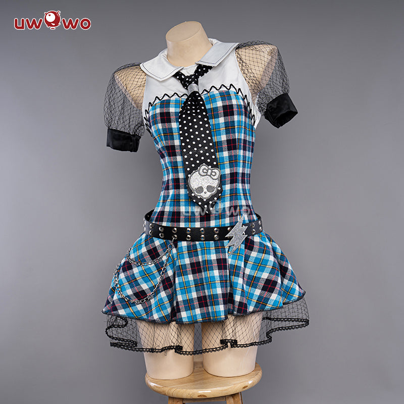 Uwowo Monster High Frankie Stein G1 Dress Halloween Cosplay