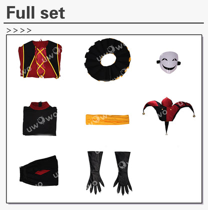 Uwowo Collab Series:  Pierrot Cosplay Costume S-3XL