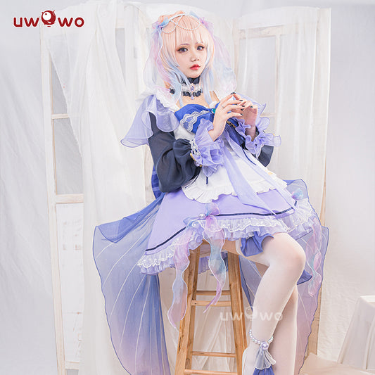 Exclusive Uwowo Genshin Impact Fanart Kokomi Maid Ver Cosplay Costume