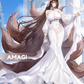 [JAN PRESALE] CONFIRMED Uwowo Game Azur Lane Amagi Oath Skin Bride Wedding Boudoir Cosplay Costume