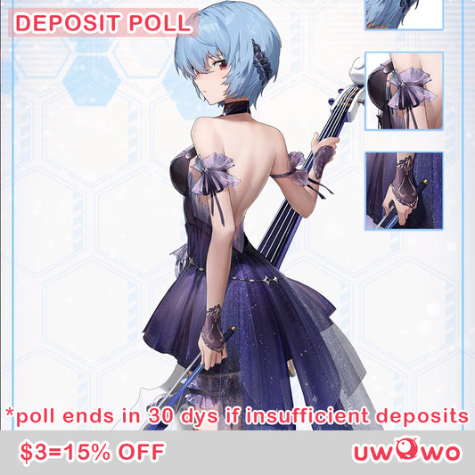 Uwowo Deposit Poll - Nikke Collab Reii Soul Connect Dress Cosplay Costume