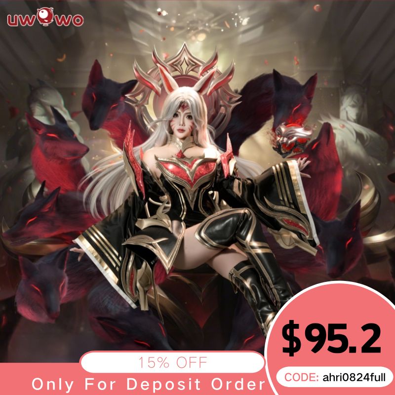 【Pre-sale】Uwowo League of Legends/LOL: Immortalized Legend Ahri Cosplay Costume