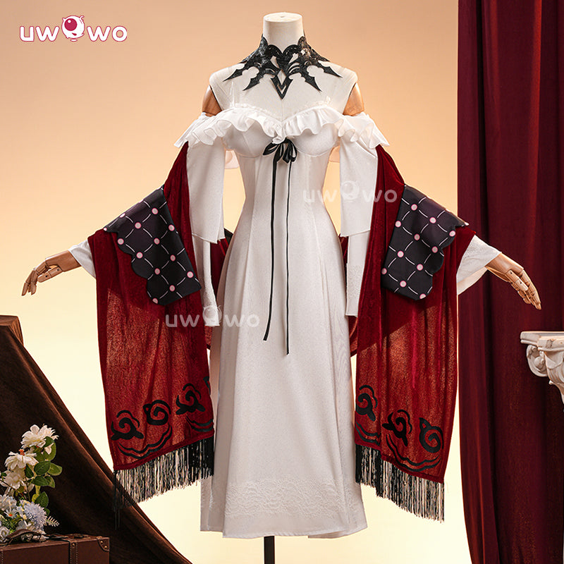 Uwowo Collab Series: Genshin Impact La Signora Rosalyne Pajama Nightgown Cosplay Costume XS-2XL