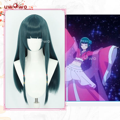 Uwowo Anime The Apothecary Diaries Maomao Dance Dress Cosplay Long Black Hair