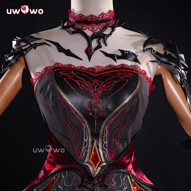 Uwowo Collab Series: Love and Deepspace MC's Combat Outfits Scarlet Passion Abysm Sovereign Cosplay Costume