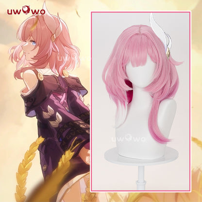 【Pre-sale】UWOWO Game Honkai Star Rail Cyrene Cosplay Wig Short Pink Hair