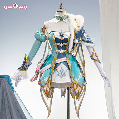 Uwowo Collab Series: Genshin Impact Snezhnaya Vesna Cosplay Costume Size XS-2XL