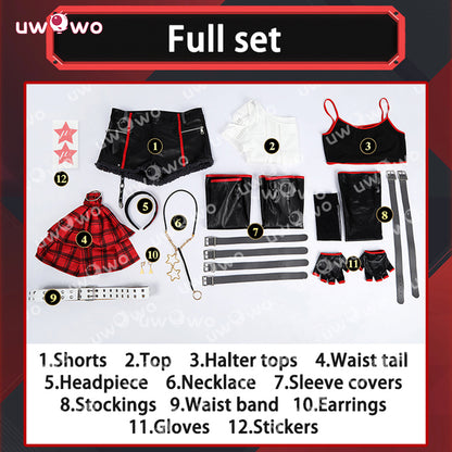Uwowo Collab Series: Love Live! Maki Nishikino Idolized Rock ver. Cosplay Costume
