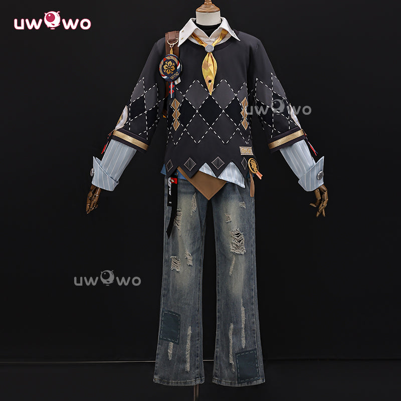 Uwowo Collab Series: Game Zenless Zone Zero Wise Oath of Skies Male Cosplay Costume S-3XL