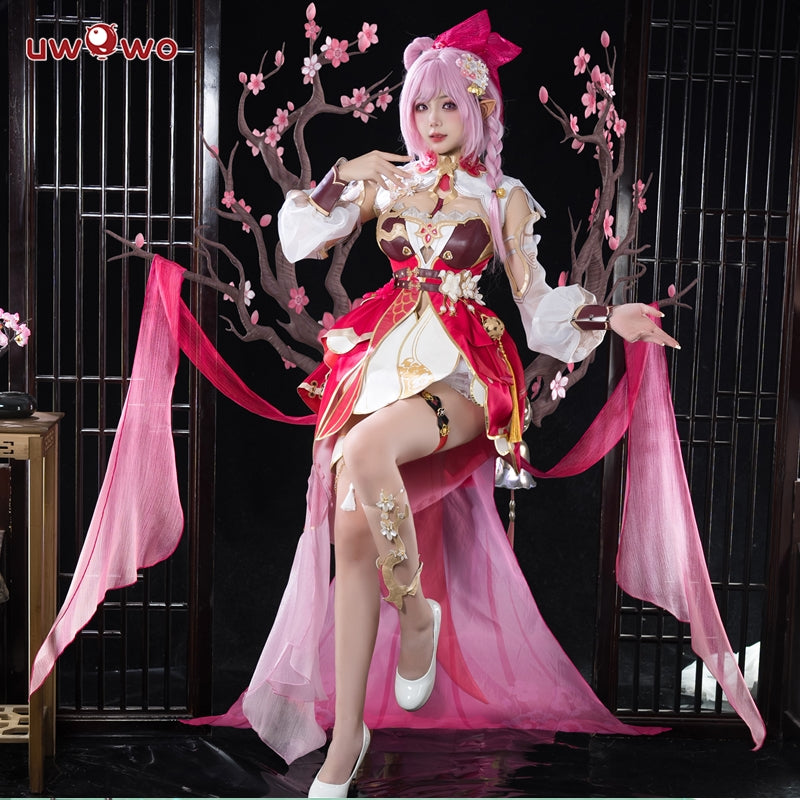 【Pre-sale】Uwowo Honkai Impact 3: Elysia Peachy Spring Herrscher of Human Ego Cosplay Costume