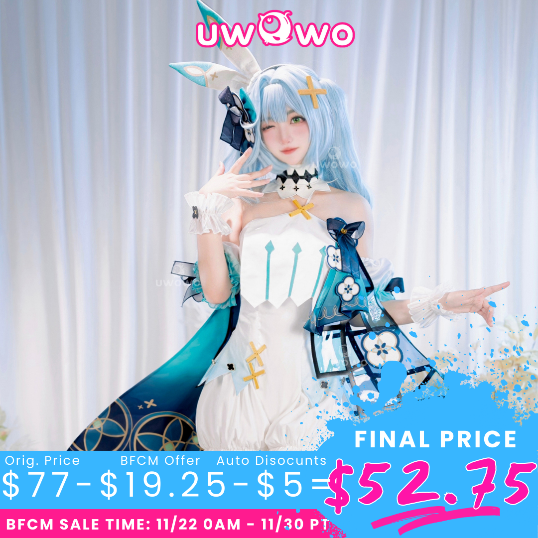 [Special Discount]【In Stock】Exclusive Uwowo Genshin Impact Fanart Faruzan Cute Bunny Suit Cosplay Costume