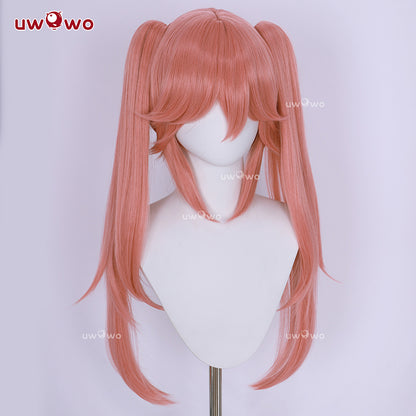 Uwowo Game Fate/Grand Order FGO Tamamo no Mae Stage 1 Cosplay Wig Long Brown Hair