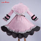 【Pre-sale】 Uwowo Arknights Collab Eyjafjalla Fluffy Little Witch Cosplay Costume S-3XL