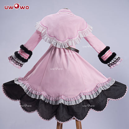 INSTOCK Uwowo Arknights Collab Eyjafjalla Fluffy Little Witch Cosplay Costume S-3XL