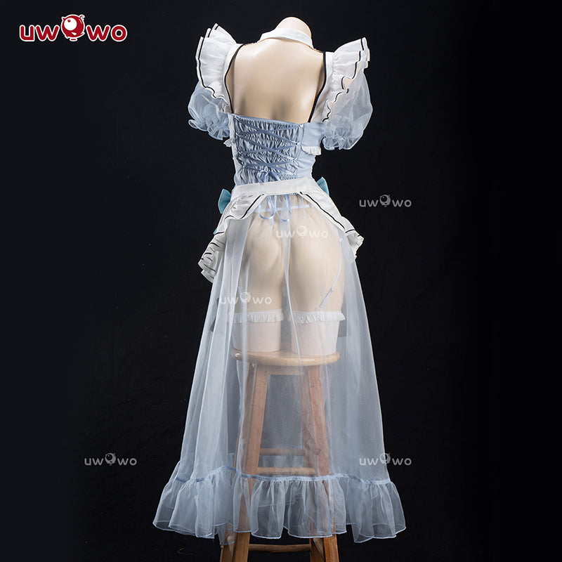 【BFCM PRESALE】Uwowo Game NIKKE Cinderella Café Maid Cosplay Costume