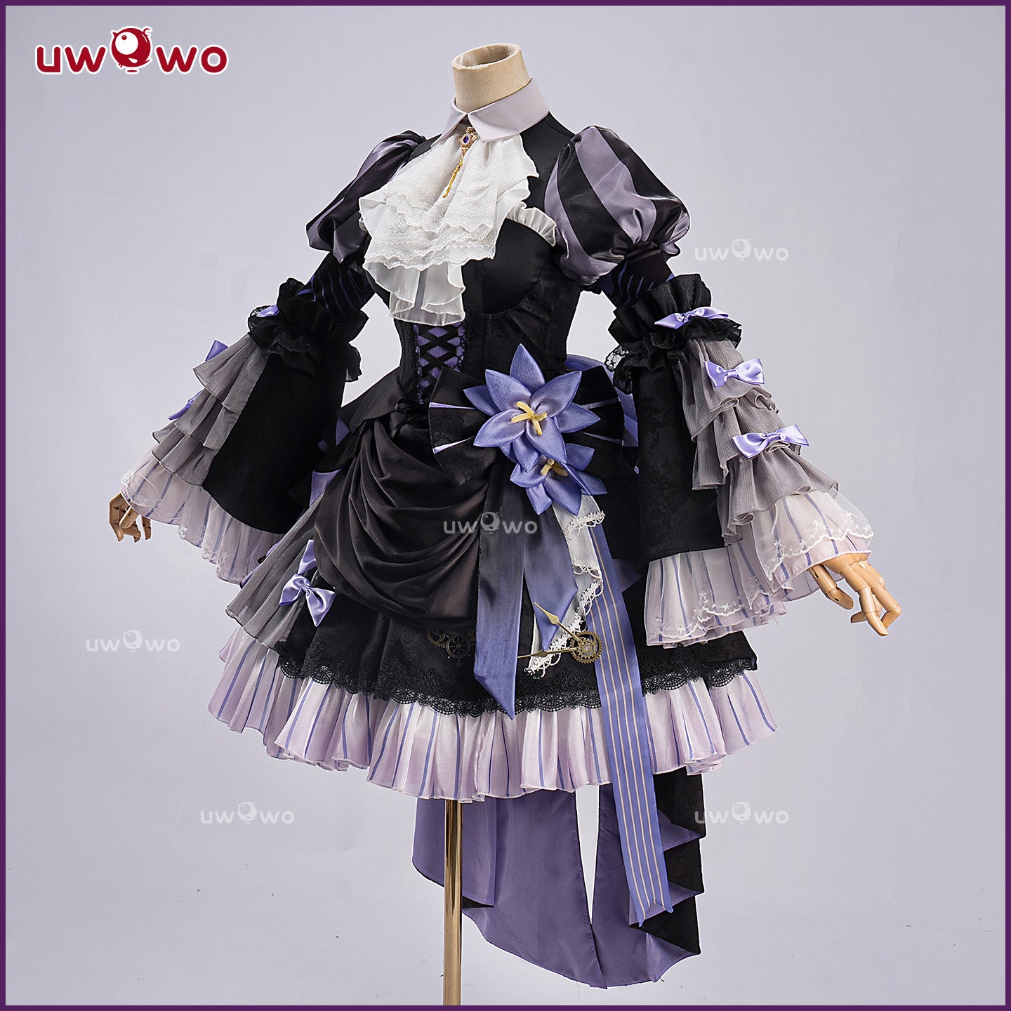 INSTOCK-Uwowo Game Honkai Star Rail Fanart The Herta Lolita-Style Gown Cosplay Costume