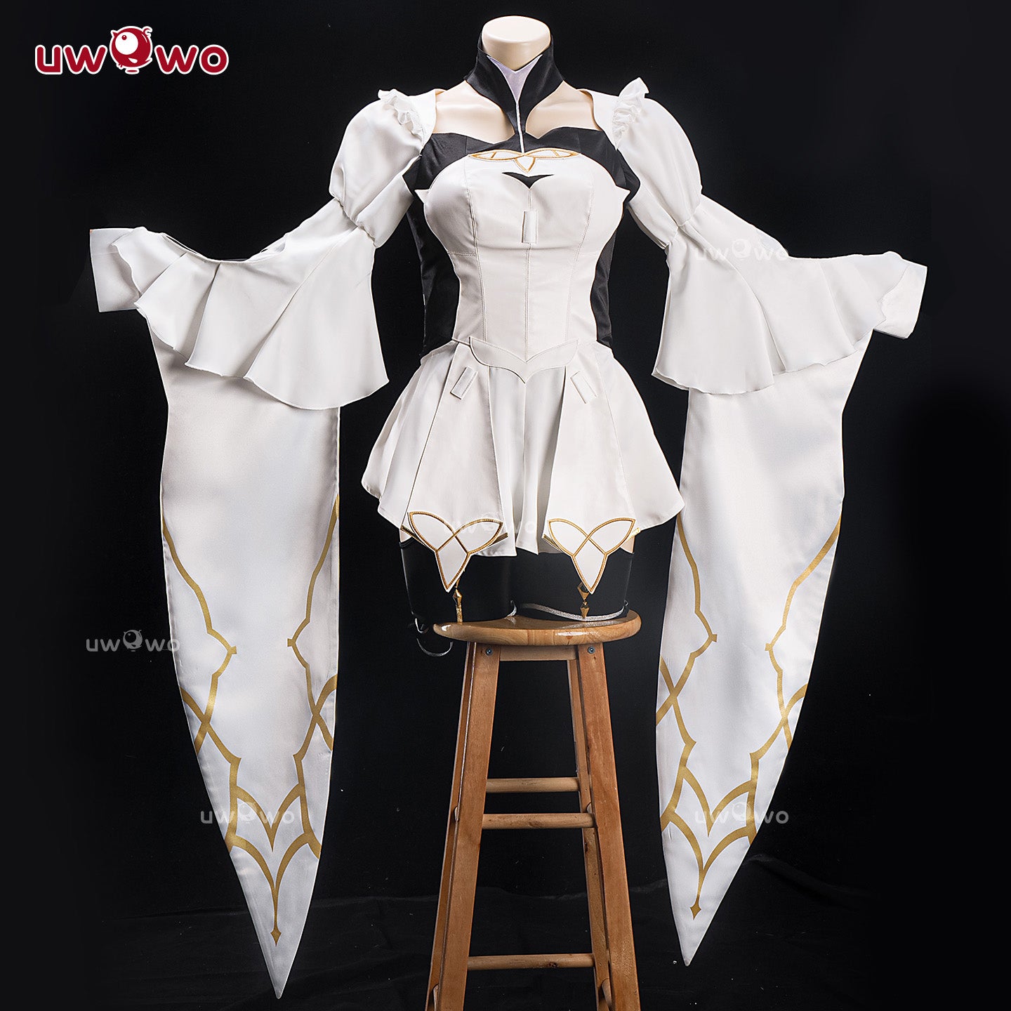Uwowo Game Fate/Grand Order Merlin Prototype "Lady Avalon" Cosplay Costume