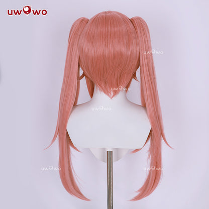 Uwowo Game Fate/Grand Order FGO Tamamo no Mae Stage 1 Cosplay Wig Long Brown Hair