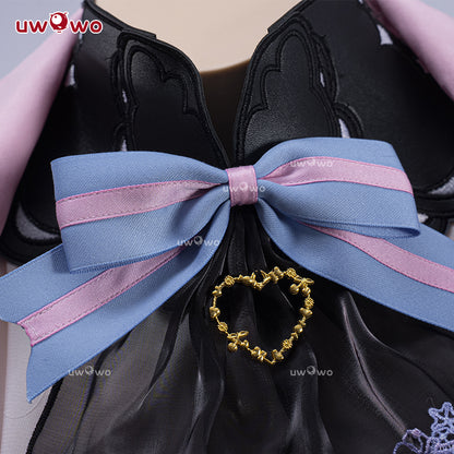 INSTOCK Uwowo Arknights Collab Eyjafjalla Fluffy Little Witch Cosplay Costume S-3XL