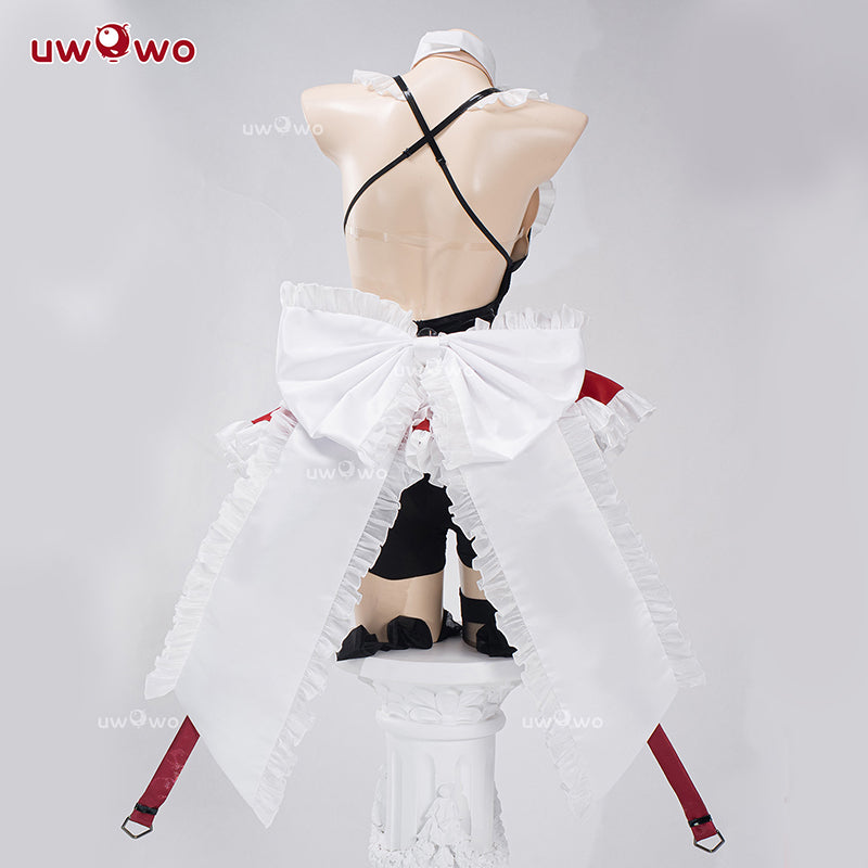 JUL PRESALE Uwowo Game NIKKE Rapi Café Maid Cosplay Costume