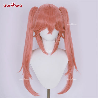 Uwowo Game Fate/Grand Order FGO Tamamo no Mae Stage 1 Cosplay Wig Long Brown Hair