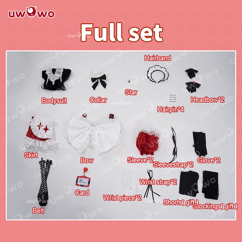 JUL PRESALE Uwowo Game NIKKE Rapi Café Maid Cosplay Costume