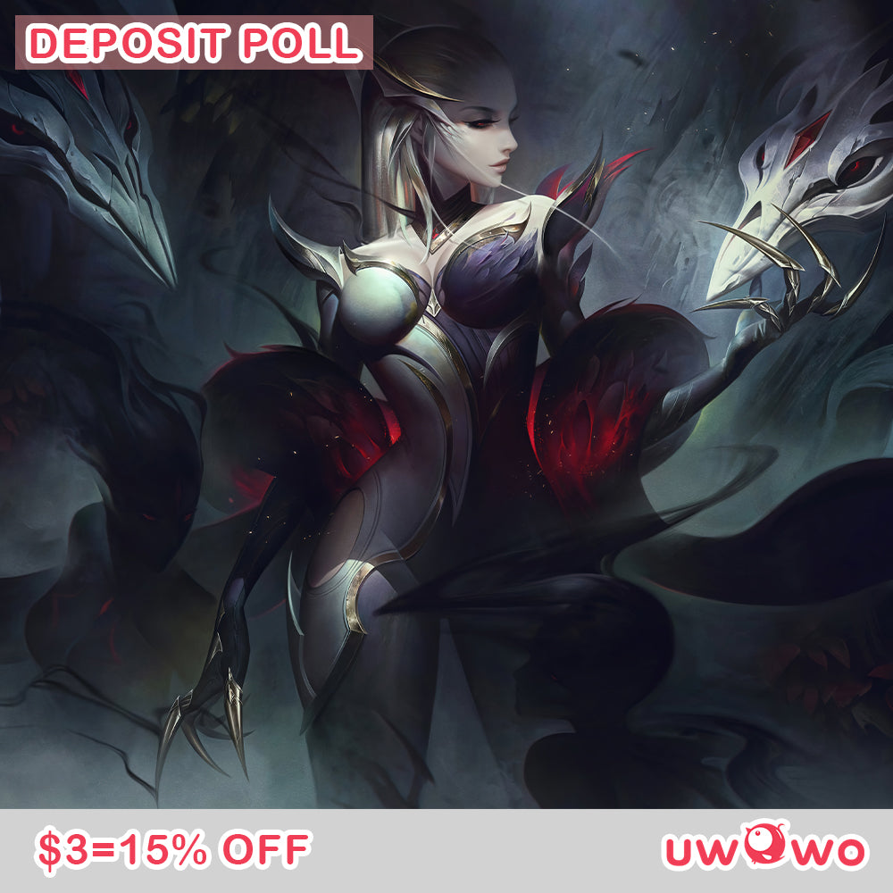 Uwowo Deposit Poll - League of Legends/LOL: Coven Evelynn Cosplay Costume