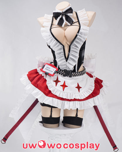 PRESALE SOON CONFIRMED Uwowo Game NIKKE Rapi Café Maid Cosplay Costume