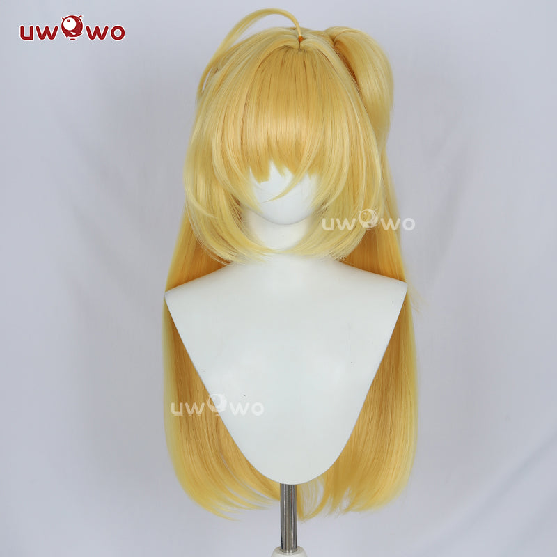 Uwowo Zenless Zone Zero/ZZZ Cissia Thiren Snake Cosplay Wig Long Yellow Hair